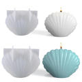 3D Ocean Shell Candle Mould DIY Plaster Craft Mould Home Decor Craft Mould Handmade Candle Making Supplies. 