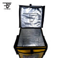 insulated food delivery bag / Thermal Insulated Standard Size Food Delivery Bag / 14inch Pizza Delivery Bag. 