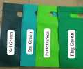 D-Cut Non Woven Bags - Pack of 10 - Size 10x13. 
