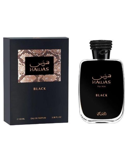 Rasasi Hawas Black Perfume for Men - 100ml
