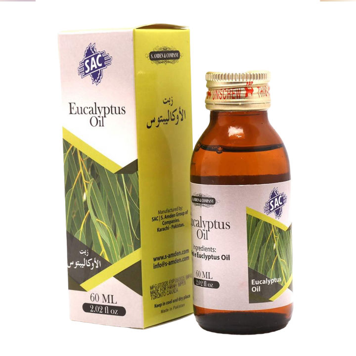 SAC - Eucalyptus Oil 60ml -