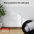 Wall Protective Film Clear Removable Wall Protector Film Anti-scratch Moisture-proof Child-friendly Sticker for Bedroom Walls Southeast Asian Buyers' Choice Oil Damage Reduction for Walls. 