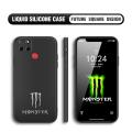 BILI for Realme C12 / Realme C25 / C25S / Realme Narzo 20 / Realme Narzo 30A Back Cover The Claw Of Devil Multicolor Liquid Silicone Phone Case Soft Square Lens Protection Phone Cases. 
