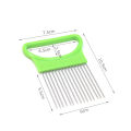 Multi-purpose Onion Cutter Stainless Steel Plastic Vegetable Slicer Meat Need. 