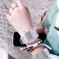 Fashion Men Women Watches Casual Transparent Digital Sport Watch Lover's Gift Clock Kid's Wristwatch Clock. 