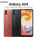 Samsung Galaxy A04 - 6.5" Inch Display - 4GB RAM - 64B ROM. 