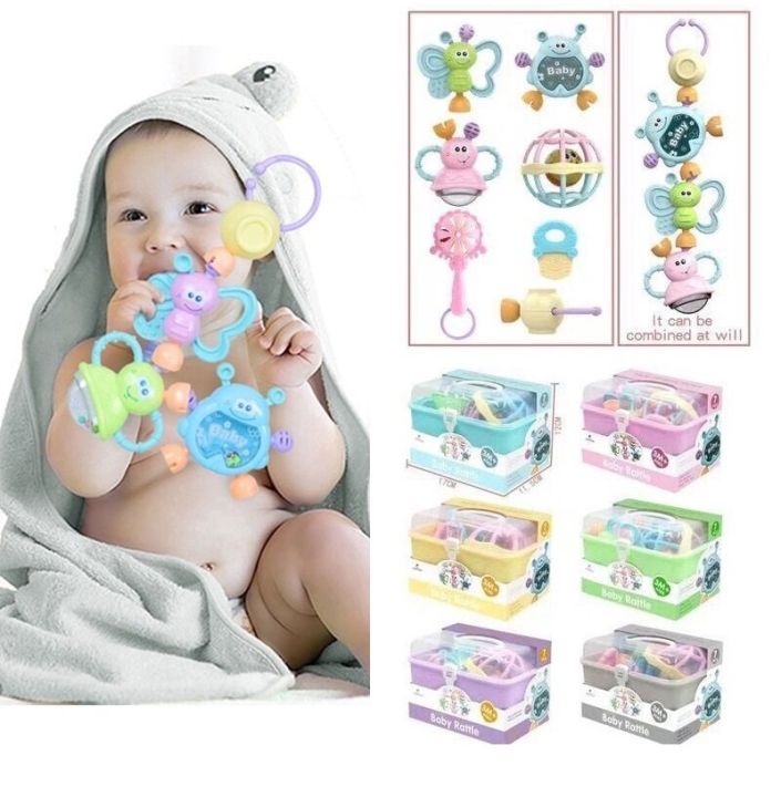 Little Baby Rattle Set For New Born Baby Toy