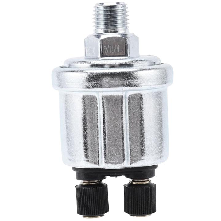 VDO Universal Oil Pressure Sensor 1/4NPT 13Mm 0-10Bars Genset Part Pressure Measuring Instents Alarm Generator Sensor