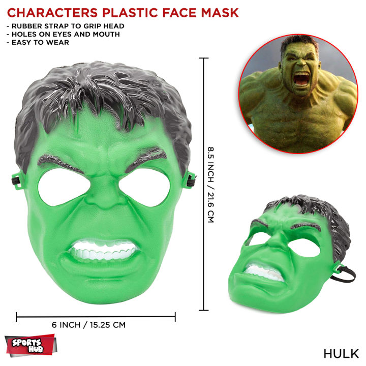 Hulk Mask for Kids, Super Hero Costume Birthday Toy Gift for Children Halloween Cosplay For Kids