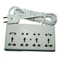 Multi Plug Extension Cord 6 Way Universal Socket 5000W Heavy Duty Power Strip for Home & Office Use. 