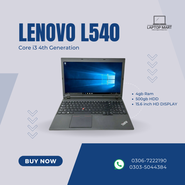 LENOVO L540 Core i3 4th Generation  4 GB RAM 500 GB HDD