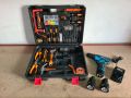 Imported Brand 2 Battery + Drill Machine Variable Speed Controller Drill Machine Hammer Drill Machine Hilti Drill Machine Impact Drill Machine Two Way Rotation Screw Driver Drill Machine Screwdriver Drill Machine Toolkit Power Tools Kit Drill. 