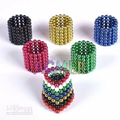 216%20pcs%205mm%20Magnet%20Balls%20(Multi)%20Magic%20Bead%203D%20Puzzle%20Ball%20Sphere%20Magnetic%20Buckyballs%20-%20Image%204