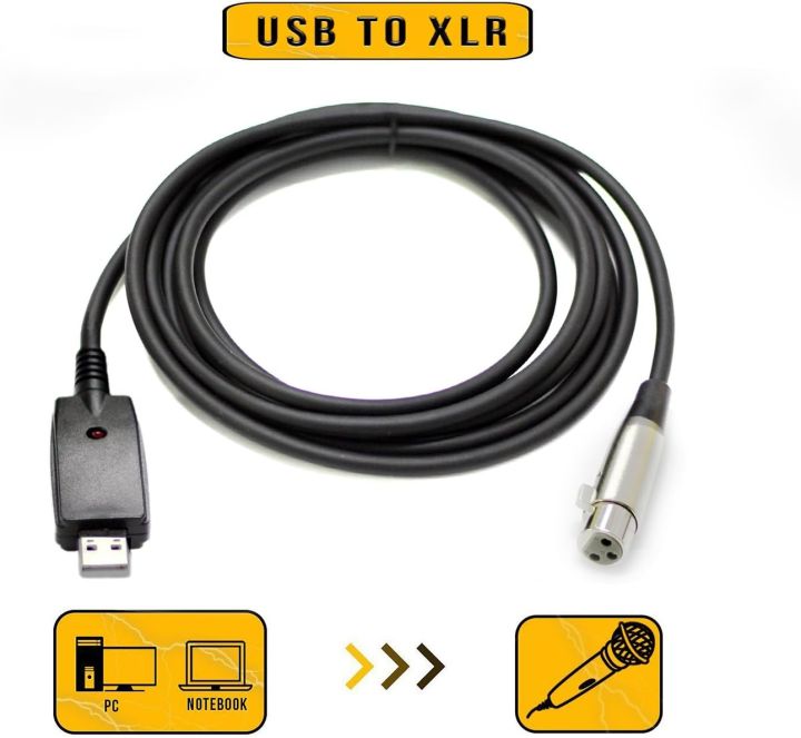 USB%20to%20XLR%20Microphone%20Cable%20-%203%20Pin%20Mic%20Link%20Converter%20Cable%20Studio%20Audio%20Cable%20Connection%20Cords%20Adapter%20for%20Microphones%20or%20Instruments%20Recording%20(3%20m)%20-%20Image%204