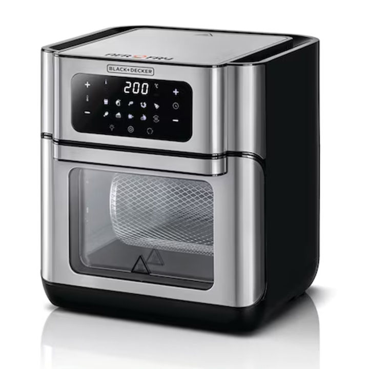 Black+Decker%201500W%20XL%20Digital%20Air%20Fryer%20Oven%2012L%20(AOF100-B5)%20-%20Image%204