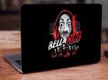 Money heist, Bella Ciao Laptop Skin Vinyl Sticker Decal, 12 13 13.3 14 15 15.4 15.6 inch Laptop Skin Sticker Cover Art Decal Protector Fits All Laptops. 