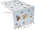 imported Refrigerator Cover Top, Dustproof Windscreen Covers for Top, Decorative Fridge Cover for Washing Machines, Dryers for Friends, Neighbors (Random Design). 