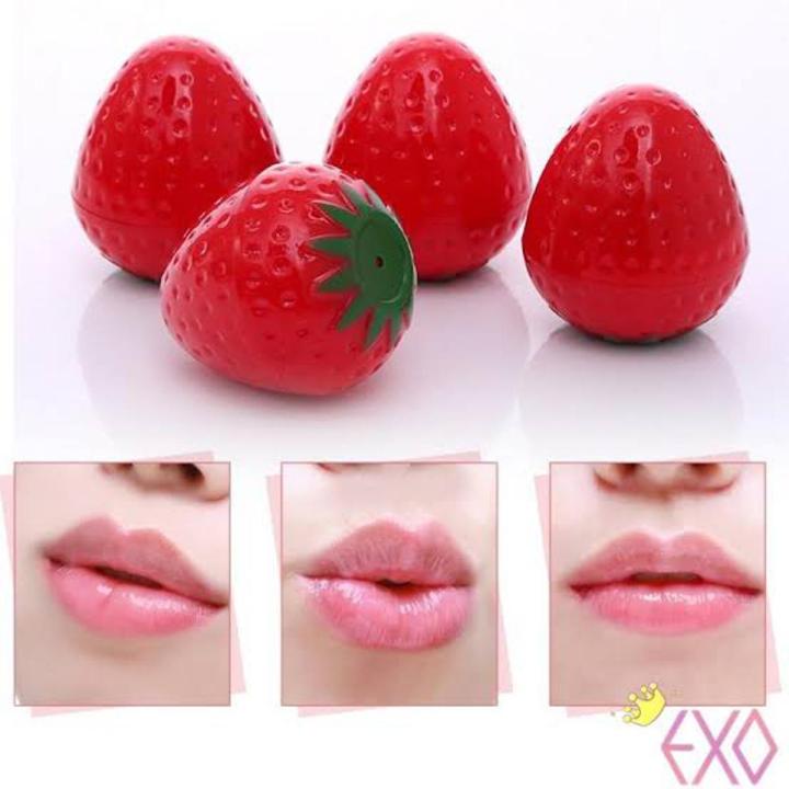 Strawberry lip balm long lasting