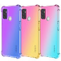 BLKNAIM Phone case For OPPO A53 case Gradient Four corners Anti-fall TPU phone case for OPPO A53 case cover. 