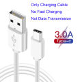 Type C USB Charging Cable tipo c wire for Google Pixel 4a 5G LG Velvet Samsung S21 A12 A8 C9 Pro Xiaomi Redmi Mobile Phone Cable. 