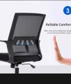 Mesh Back Revolving Computer Office Chair. 