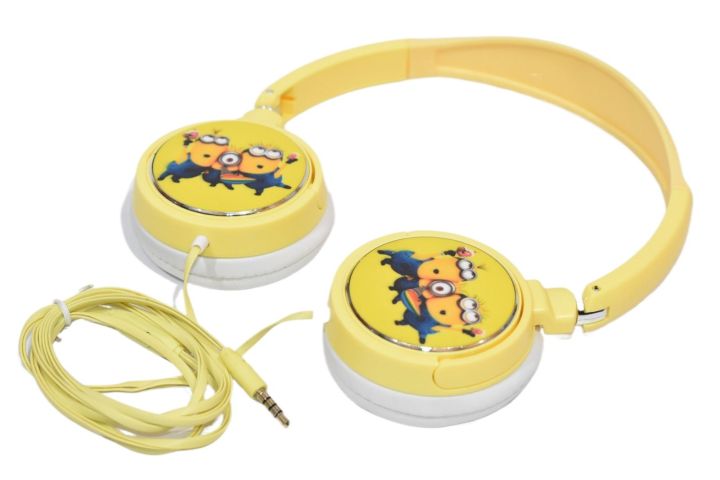 Fancy headphones minion character high quality sound / Gifts for all