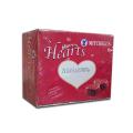 Mitchell's HAPPY HEARTS Chocolate 7.5g (Corrugated) - 50 Pieces. 