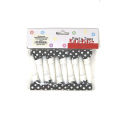 BLACK POLKA DOT THEME WHISTLES - PACK OF 10 WHISTLES - BLACK POLKA DOT WHISTLES. 