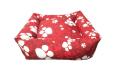 Puppy /Cats relax  Printed  Beds - Red. 