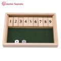 Wooden d Game Practical Ability Shut The Box Dice Game. 