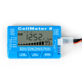 1 Piece 8 Digital Battery Capacity Checker Controller Tester Voltage Tester for Li-Ion NiMH Nicd Cell Meter Blue. 