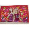 Barbiedoll Pencil Pouch Case Digitally Printed on Cloth. 