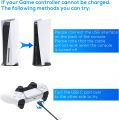 Charging Cable for Xbox Series X/Series S Controller, Long Fast Charging USB Type C Charger Cord Campatible with Sony PS5 Dual Sense Controllers, Switch Lite/Switch - 1 m. 