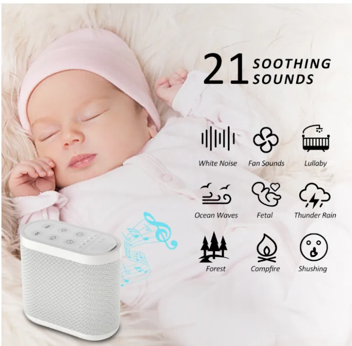 Flexi%20Dream%20%7C%20White%20Noise%20Machine%20Baby%20Adults%20%7C%2021%20Soothing%20Sounds%20Sleeping%20Nursery%20Travel%20Home%20Office%20%7C%2016%20Hours%20Play%20%7C%20USB%20Rechargeable%204%20Timer%20%7C%2032%20Levels%20Volume%20(White)%20-%20Image%202