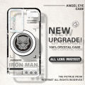 YYDS for Huawei Nova 7 SE Back Cover Marvel Iron Man Transparent Crystal TPU Soft Thin Phone Cover. 