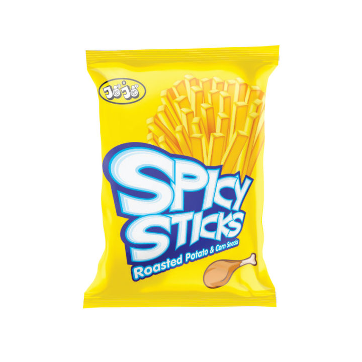 JoJo Spicy Sticks 24 Pieces Snacks (Chicken Flavor) Rs.30