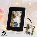 Glory Art-Your Memories with a Magic Mirror Photo Frame and LED. 