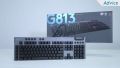 Logitech G813 Lightsync RGB Mechanical Gaming Keyboard. 