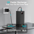 100% Original ROMOSS 60000mAh PEA60 Power Bank, 22.5W Max Quick Charge Portable Phone Battery Charger with 4 Outputs and 3 Inputs External Battery Pack for Travel and Home Use. 