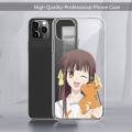 Fruits Basket Tohru HONDA Phone Case Transparent soft For iphone 11 13 12 14 x xs xr pro max mini. 
