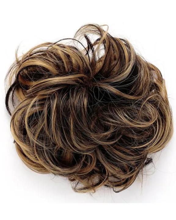 Golden%20Synthetic%20Hair%20Bun%20Extensions%20-%20Image%203