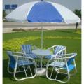 New Design Waterproof Outdoor Garden Chairs (full set of 4) - With 1Table and 1Umbrella with Every Colours. 