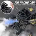NHR Remote Control car with Mist Smoke Spray Function and Attractive Lights, Rock Crawler Climbing Angle, Rechargeable High Speed Off-Road Monster Truck Rock Climbing Car Toy  (Blue) Rock Crawler Smoke Electric RC Vehicles Alloyed Remote Control Toy Car. 
