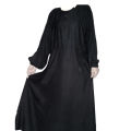 Nida plain abaya outfit. 