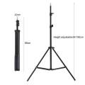 7 Feet Tripod Stand with mobile holder - Aluminium Made - 7 Feet Tripod Stand with mobile holder for Ring Lights, Cameras and Light Stand without Ring Light, Videography Equipment. 