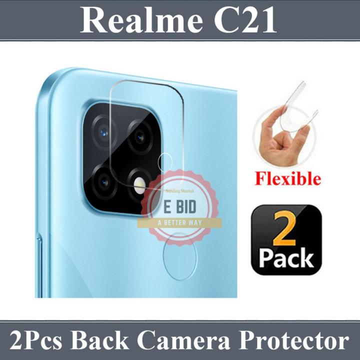 Realme C21 Back Camera 9H Gorilla Flexible Protector For Realme C21 - 2Pcs