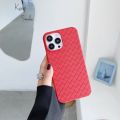 iPhone 13 12 Pro XS Max XR X Case Breathable Mesh BV Grid Weaving Soft TPU Case. 