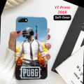 Huawei Y7 Prime 2018 Pouch Cover - PUBG Soft Back Cover Case for Huawei Y7 Prime 2018. 