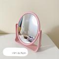 Makeup Mirror Ladies Makeup Desktop Cute Rotating Fashion Mirror Oval Rectangle Shape Women Cosmetic Mirror. 