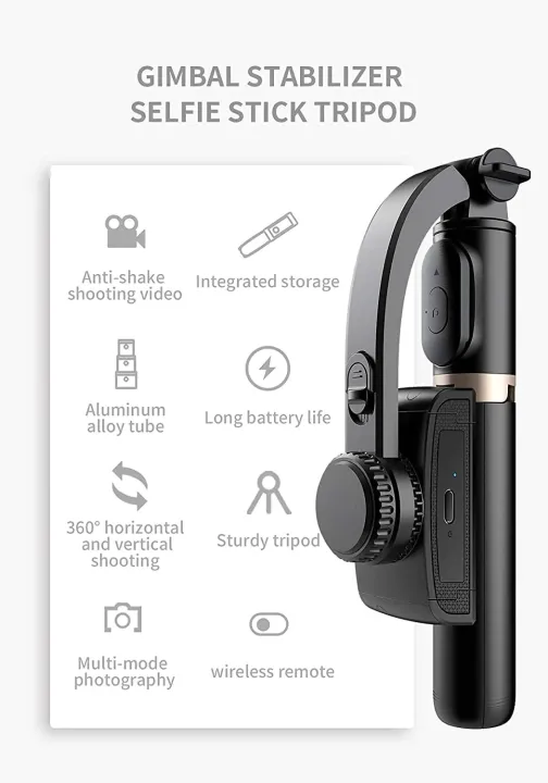 Q08%201-axis%20Gimbal%20Stabilizer%203-in-1%20Extendable%20Selfie%20Stick%20Tripod-IVXI%20Single%20Gimbal%20for%20Mobile,%20Camera%20Single-Axis%20Q08%203-in-1%20Gimbal%20wireless%20Camera%20Stabilizer%20-%20Image%207